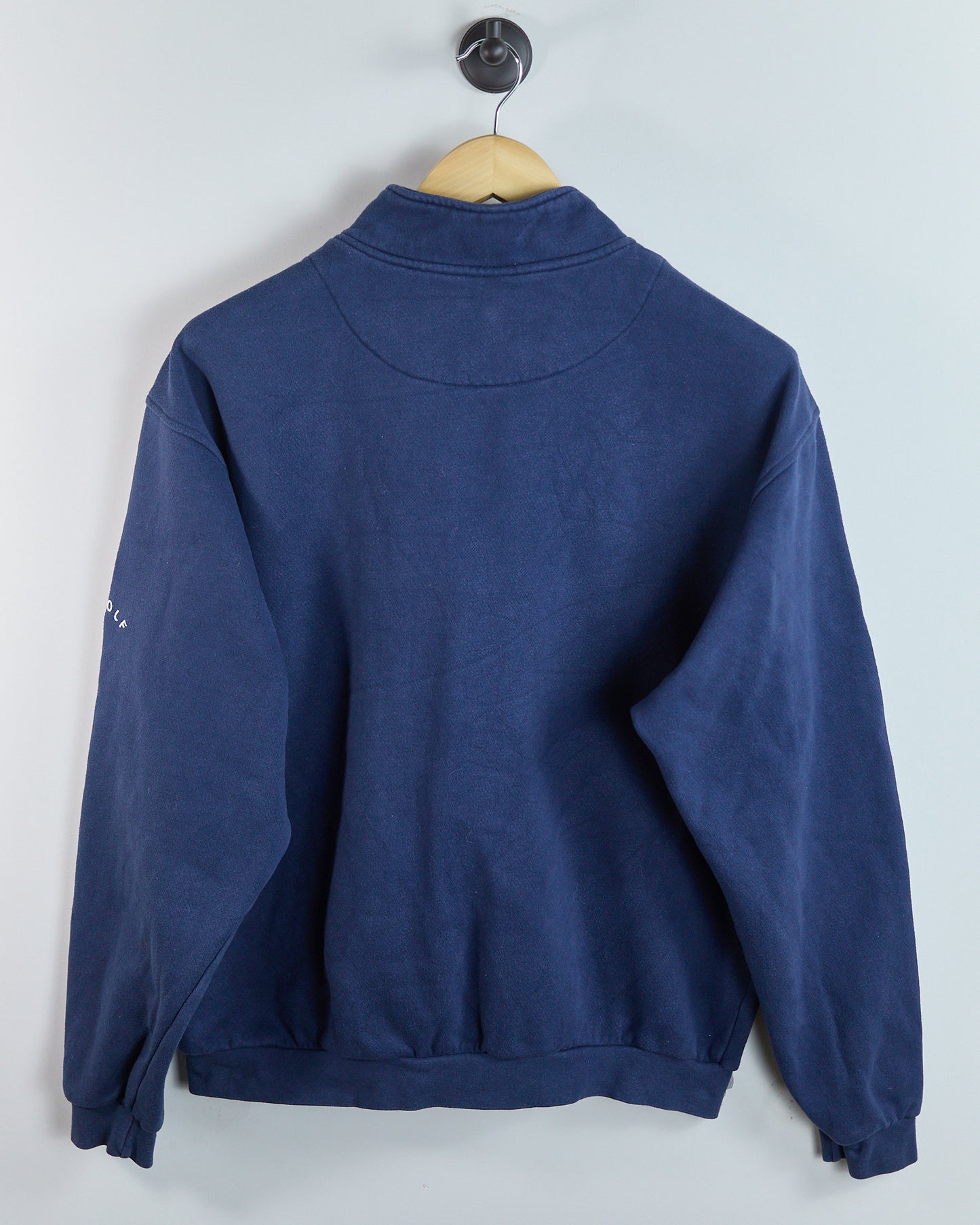 90s Nike Golf Shield Logo Quarter Zip Jumper (L, but M)