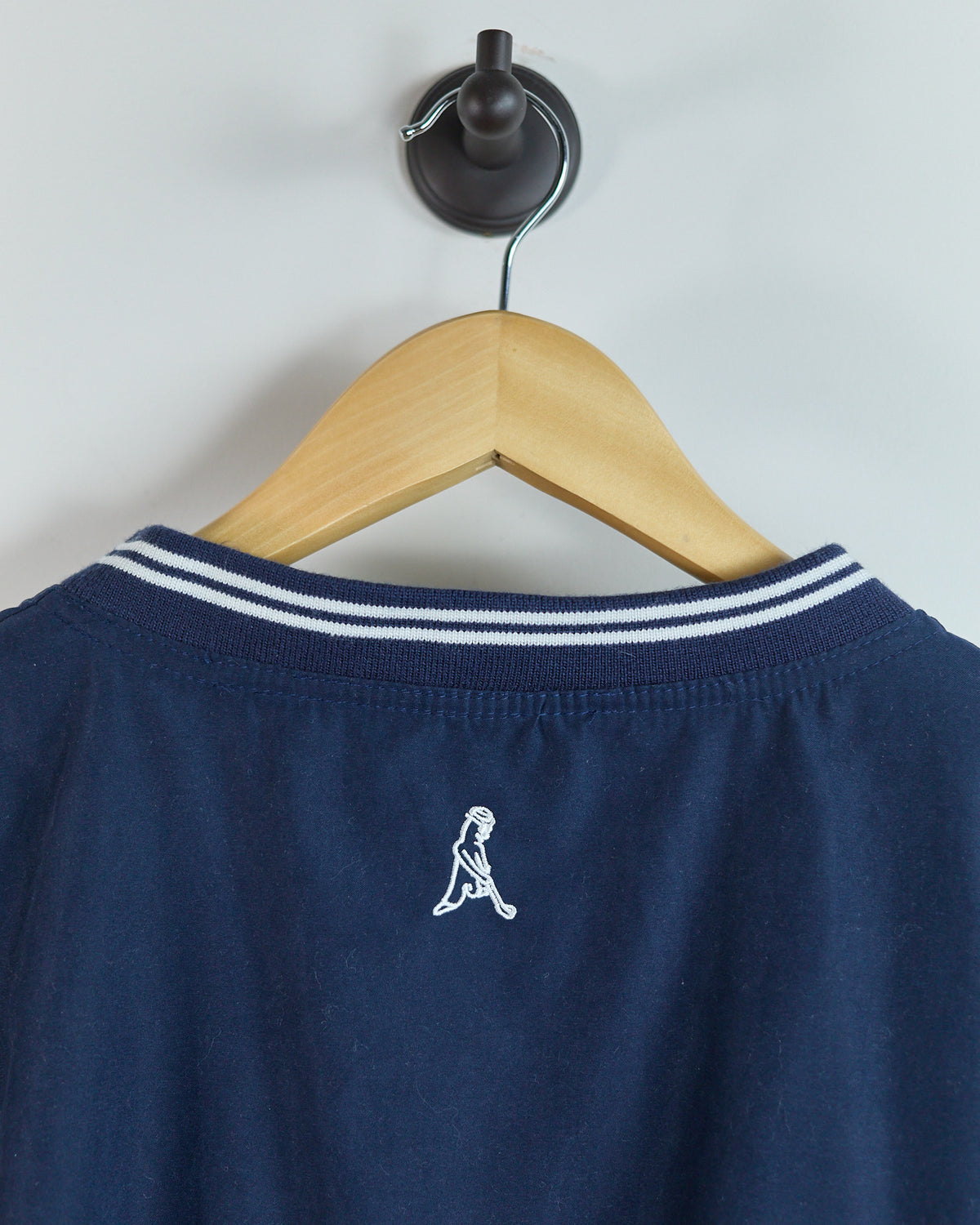 90s Ping Blue V Neck Windbreaker (L)