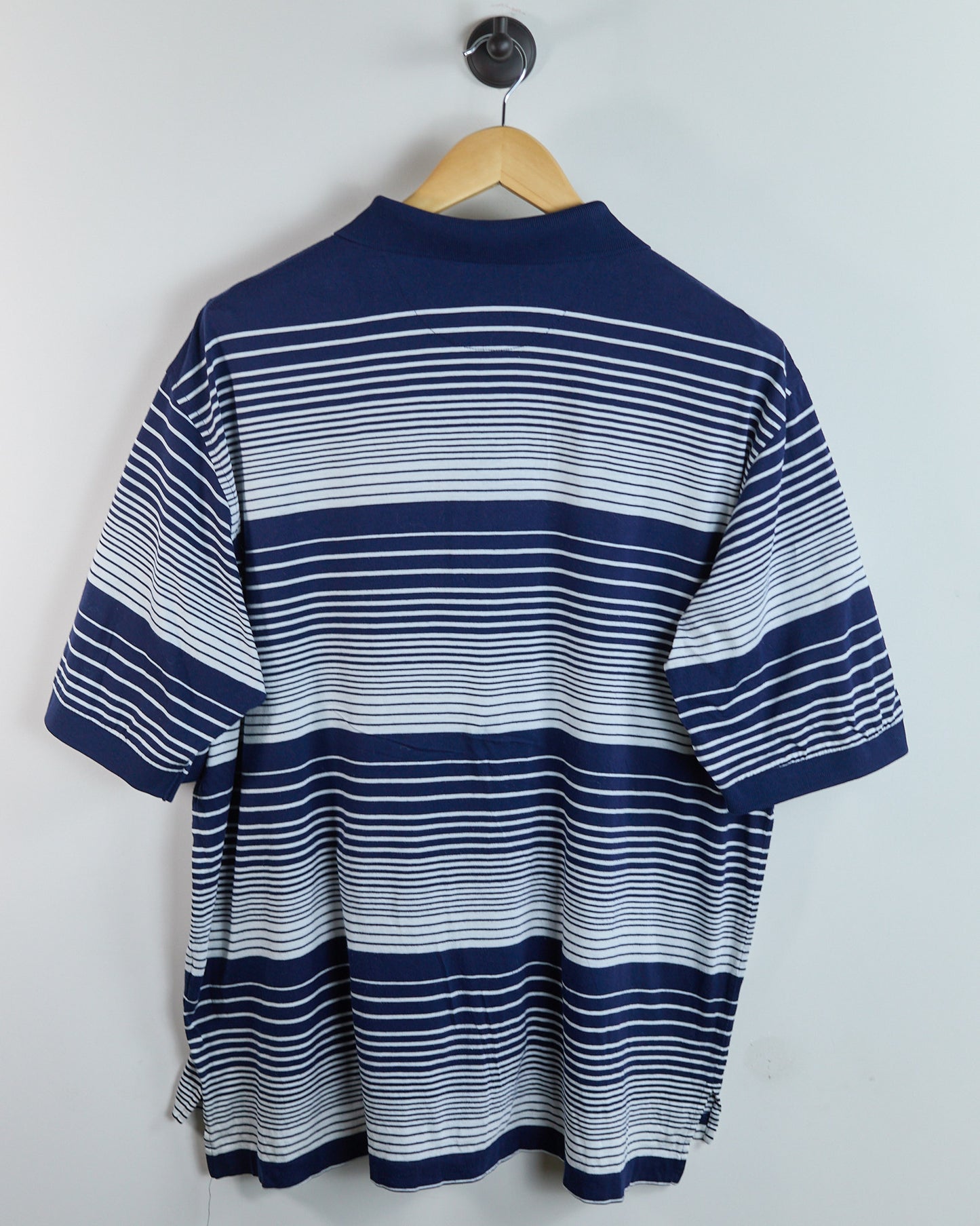 90s to early 00s Nike Golf Tiger Woods Yin YangBlue/White Polo (XL)