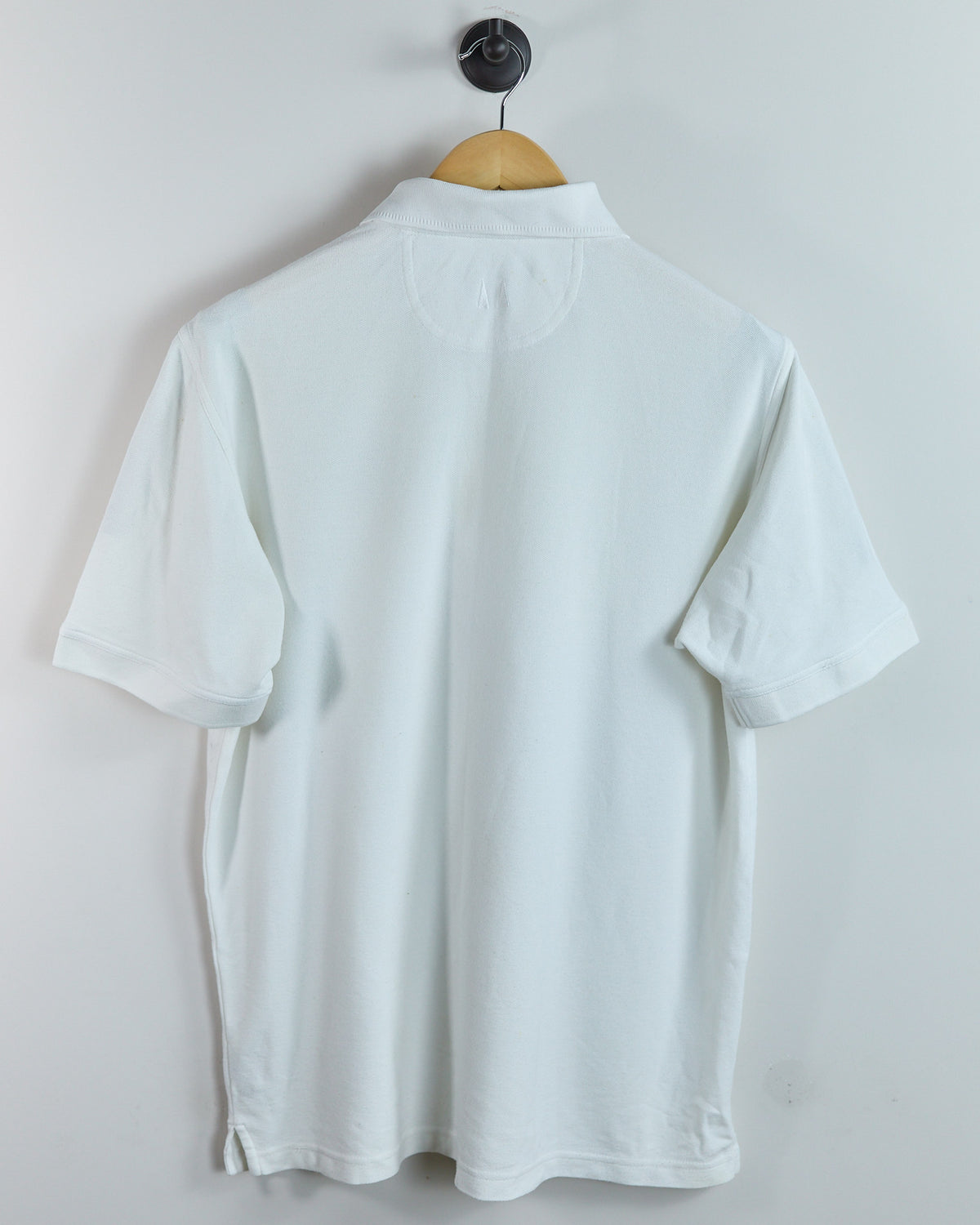 Early 00s Greg Norman x Disney White Polo (M)