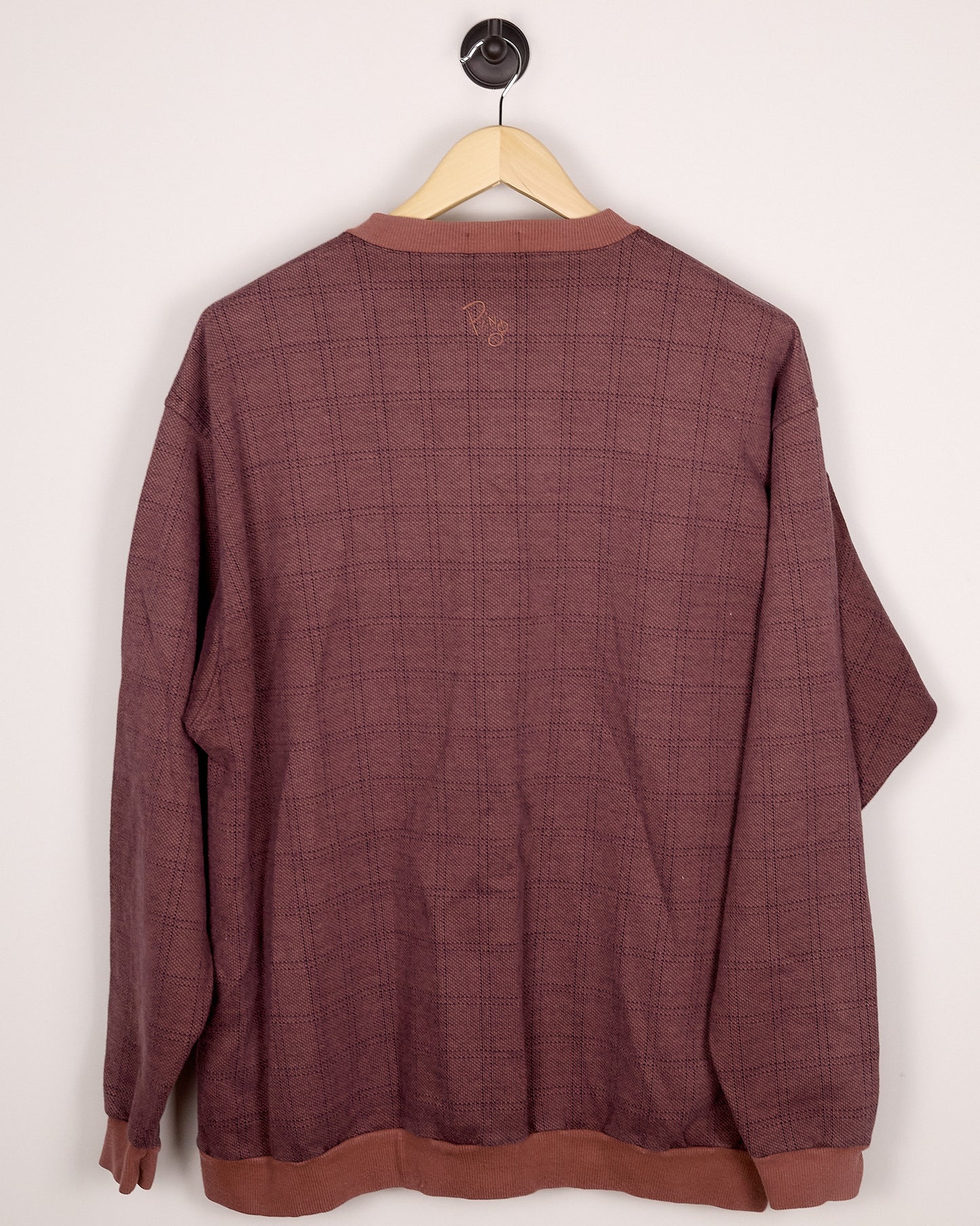 90s Ping Golf Maroon/Black Knitwear (XXL)