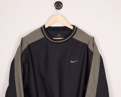 90s Nike Golf Black/Grey Windbreaker (XL)