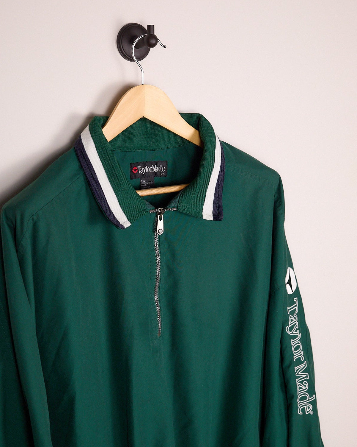 Early 90s TaylorMade Golf Green/White Full-Zip (XL)