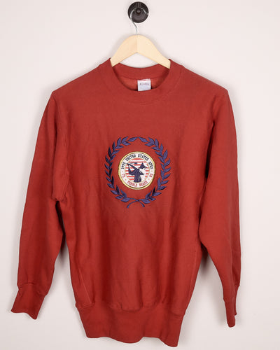 80s Tournament Series Red/Blue Knitwear (S/M)