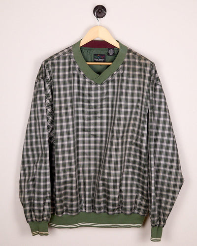 early 90s Greg Norman Collection Green/White Windbreaker (L)