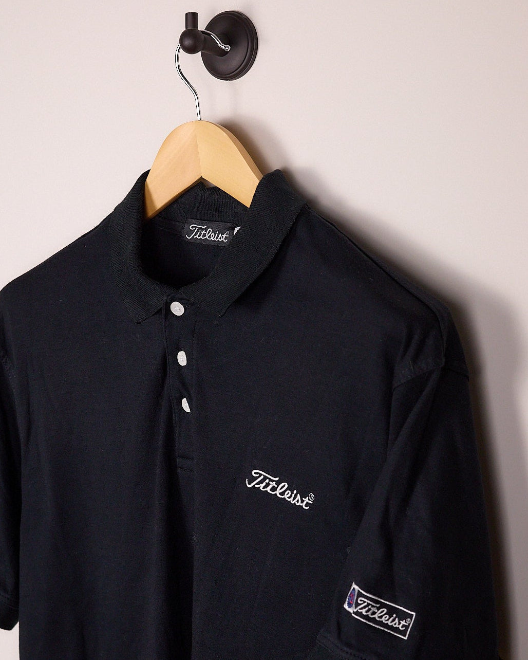 Early 90s Titleist Black/White Polo (XL)