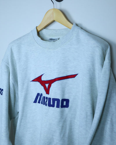 Early 90s Mizuno Golf Grey Crewneck Jumper (XL)