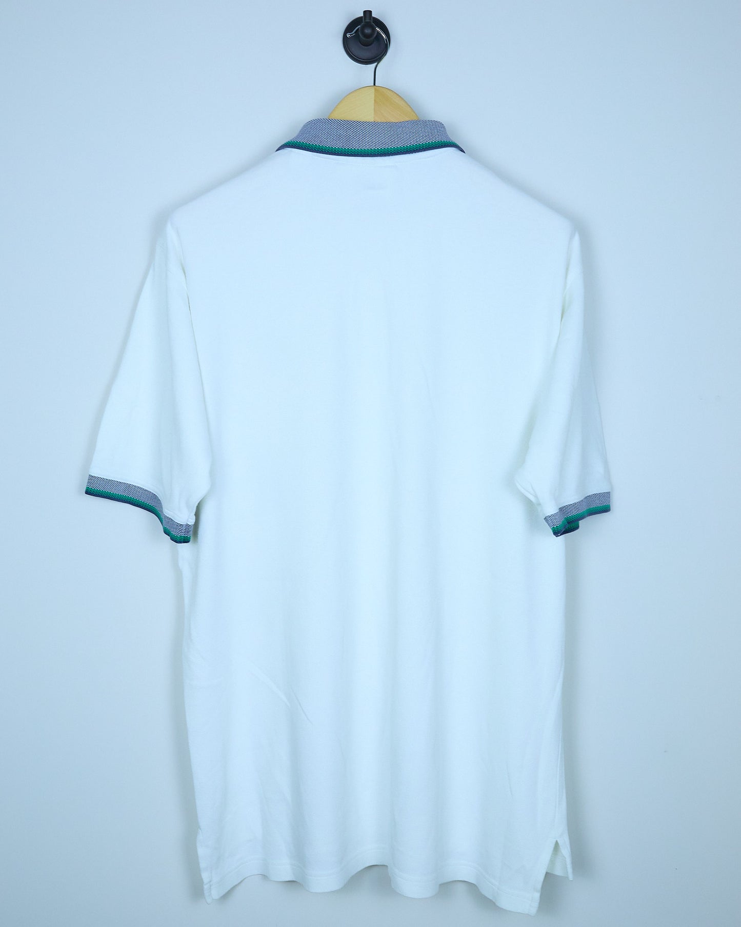 Late 80s/early 90s Masters x Slazenger Golf White Polo (L/XL))