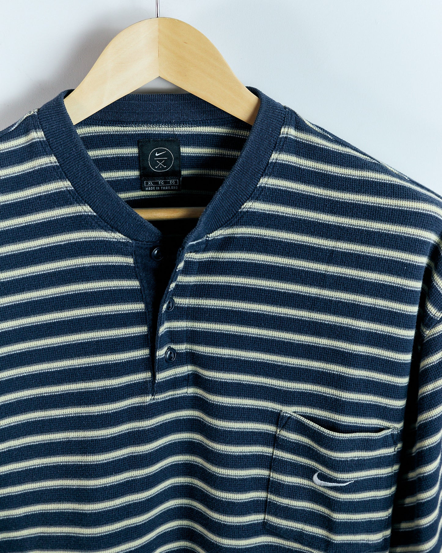 90s Nike Golf Blue/Yellow Polo (XL)