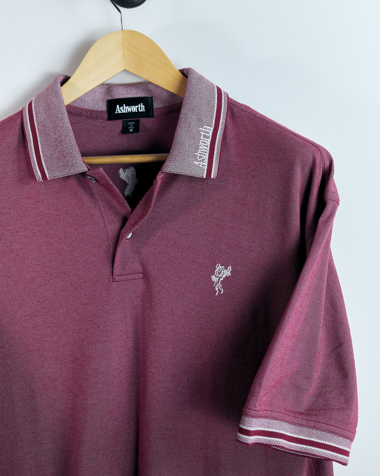 90s Ashworth Red Polo (M)