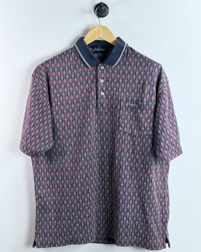 90s Jack Nicklaus Unique Purple Pattern Polo (L)