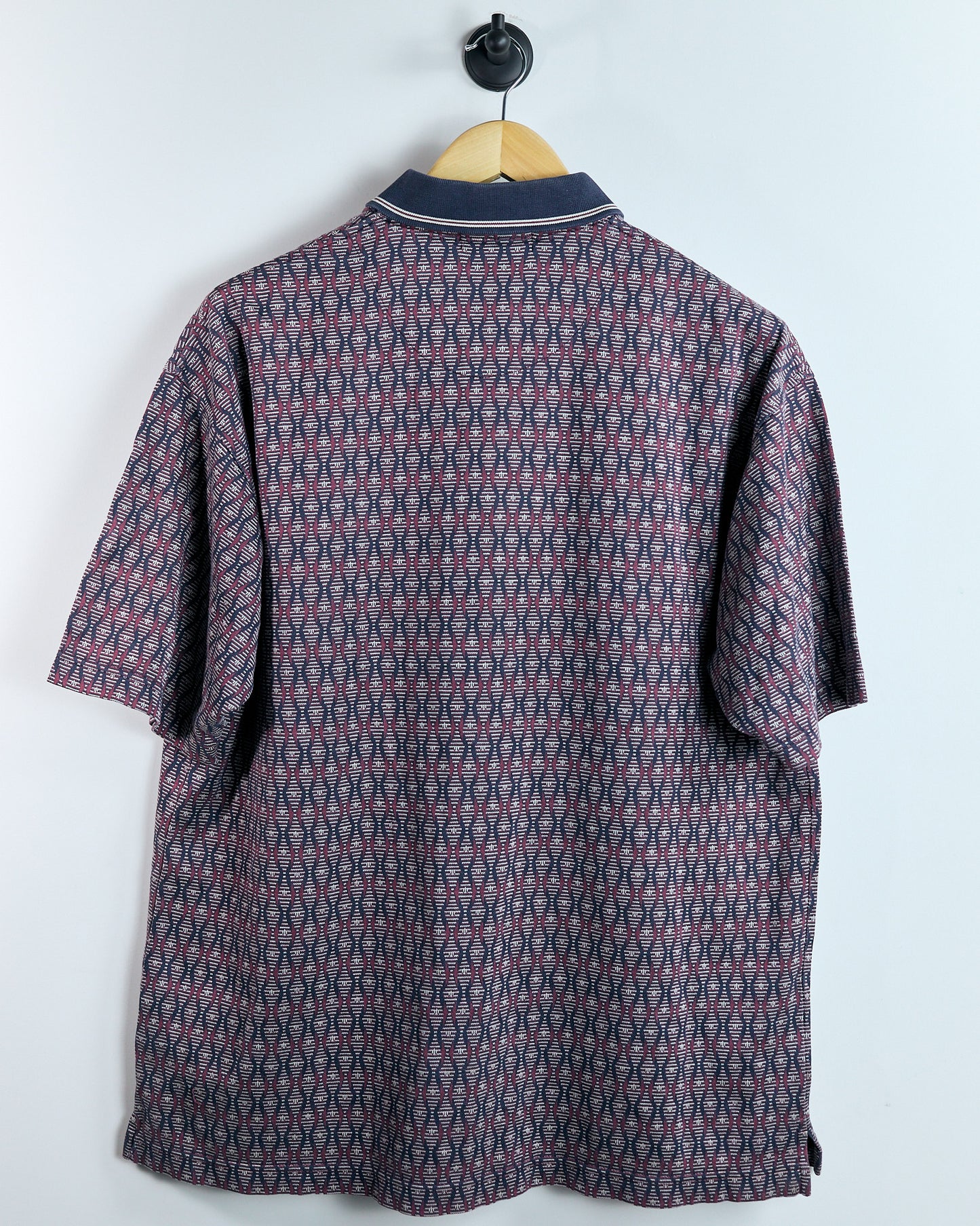 90s Jack Nicklaus Unique Purple Pattern Polo (L)