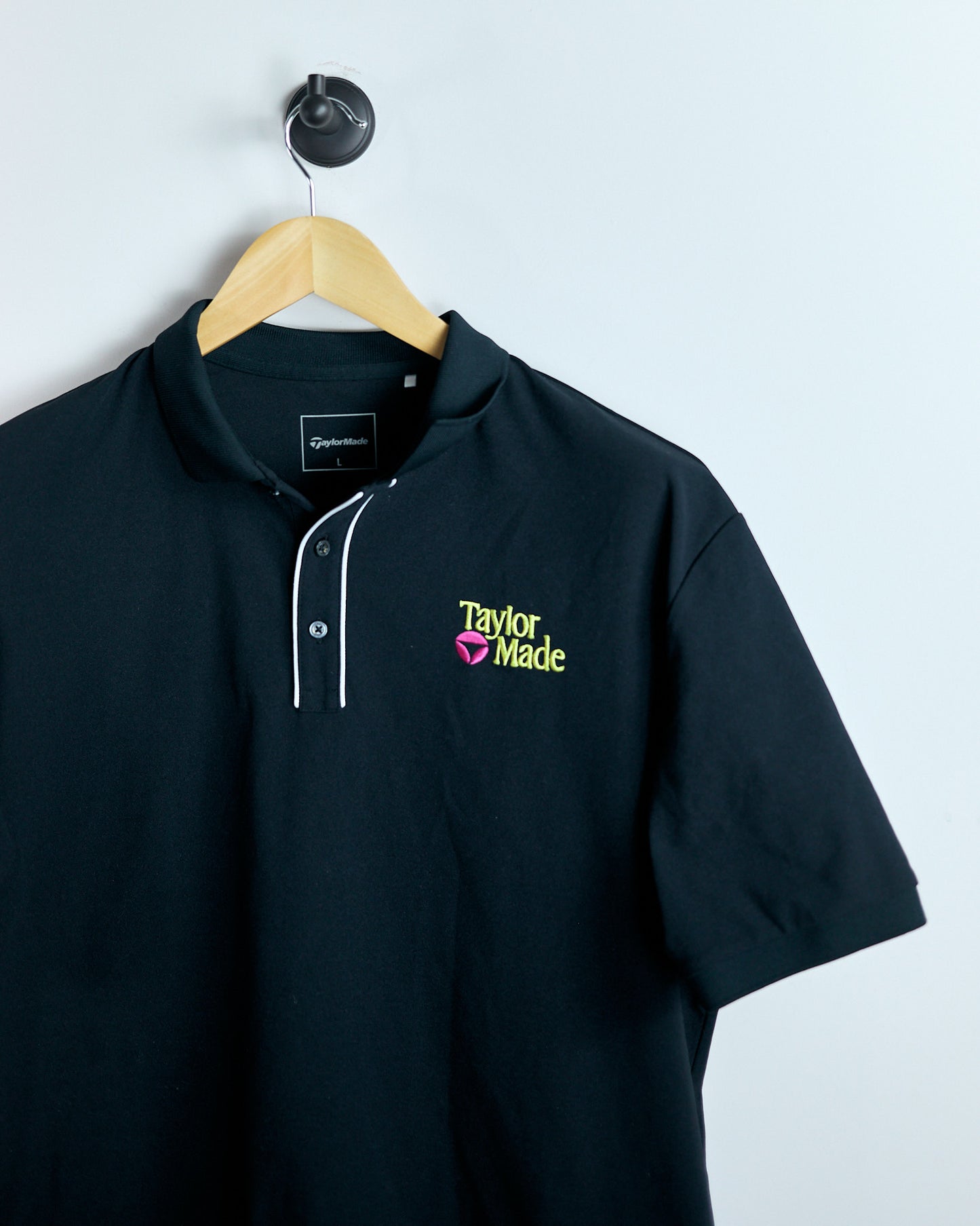Modern Japan Edition TaylorMade Black Polo (L)