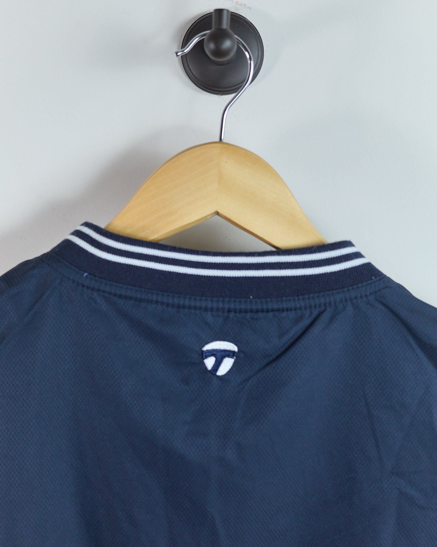 00s TaylorMade Navy/Blue Windbreaker Vest (XL)