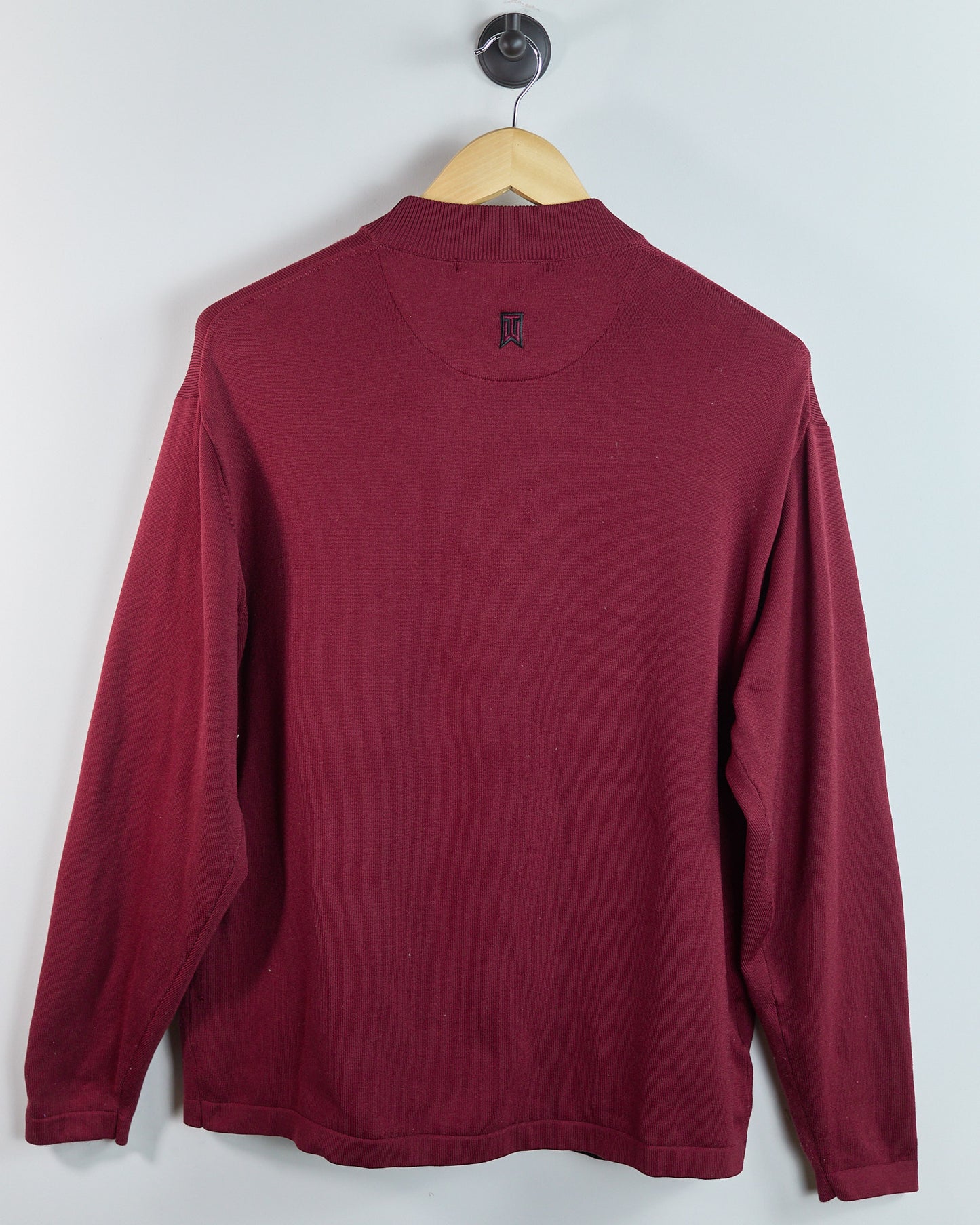 90s Nike Golf Maroon Long Sleeve Mock Neck (XL)