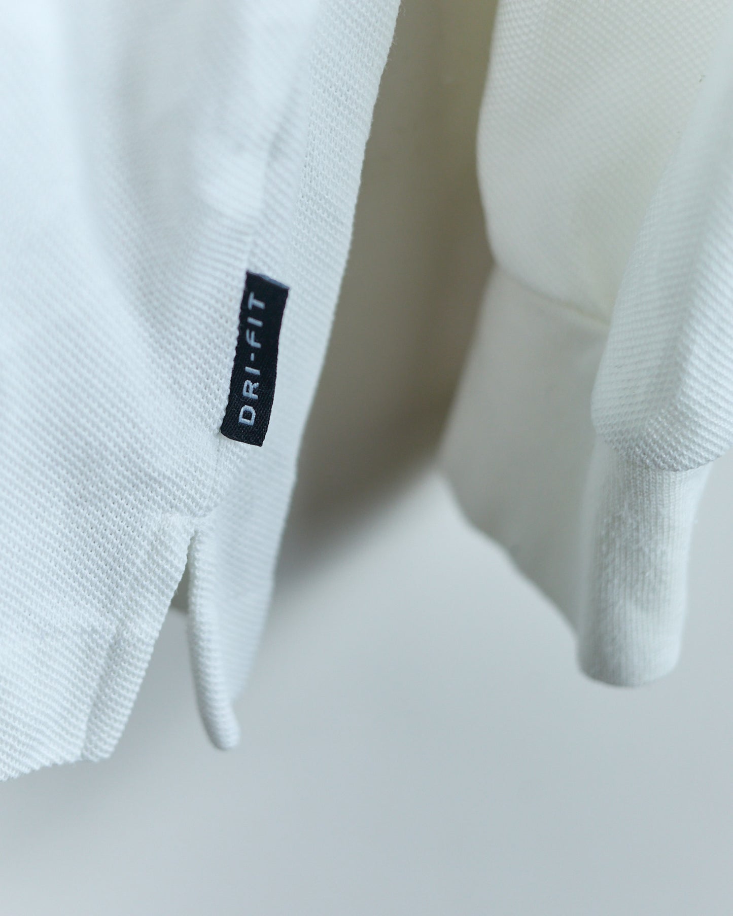 90s Nike Golf White Long Sleeve Polo (L)