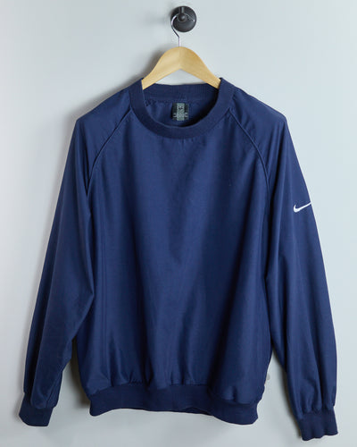 90s Nike Golf Blue Crew Neck Windbreaker (L)