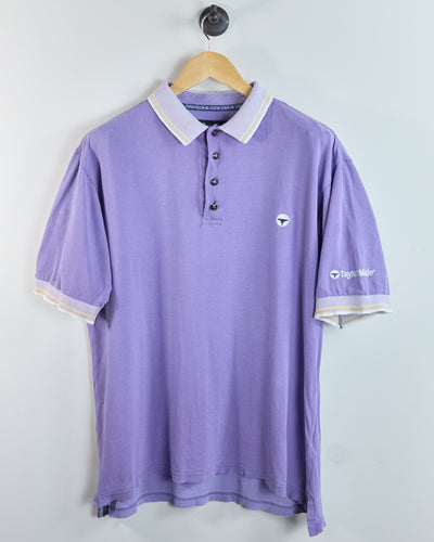 90s TaylorMade Purple/White Polo (M)