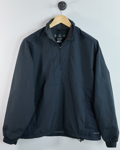 90s Nike Golf Black Quarter Zip Jumper/Jacket (M)
