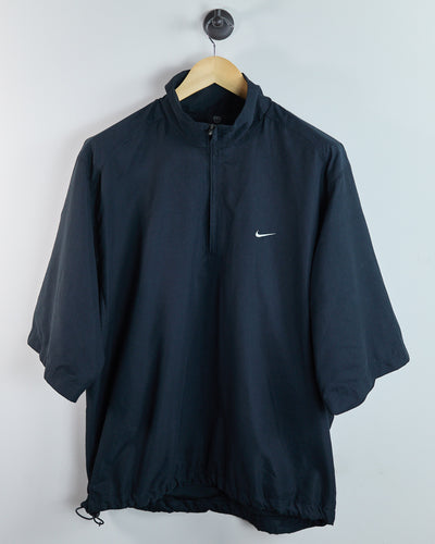 90s Nike Golf Short Sleeve Quarter Zip Windbreaker (XL)