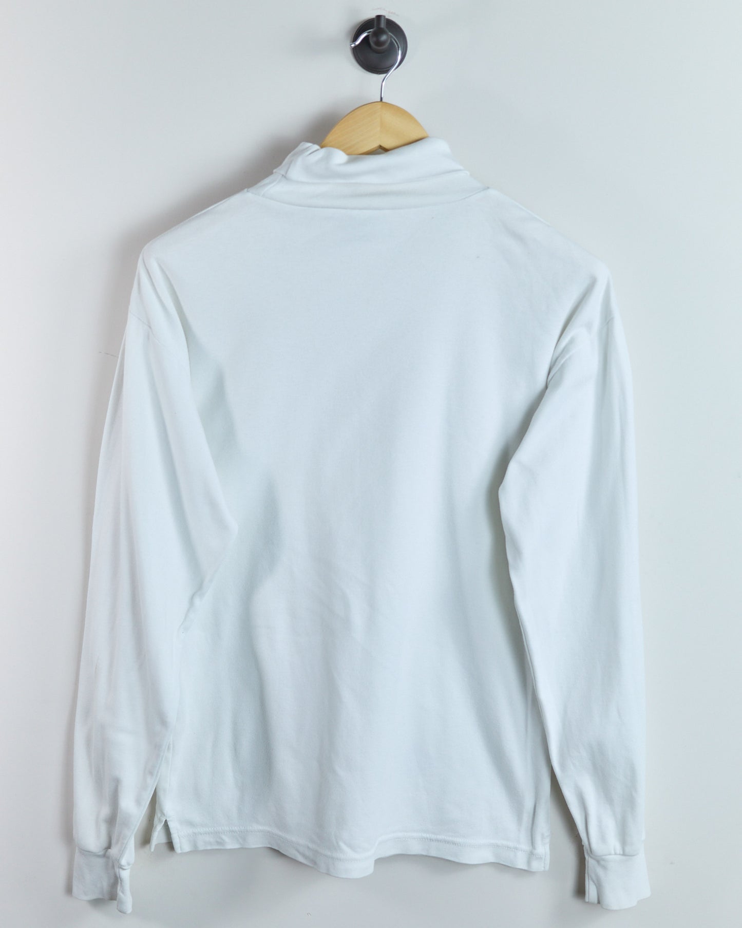 80s Nike Golf White Long Sleeve Turtle Neck (S)