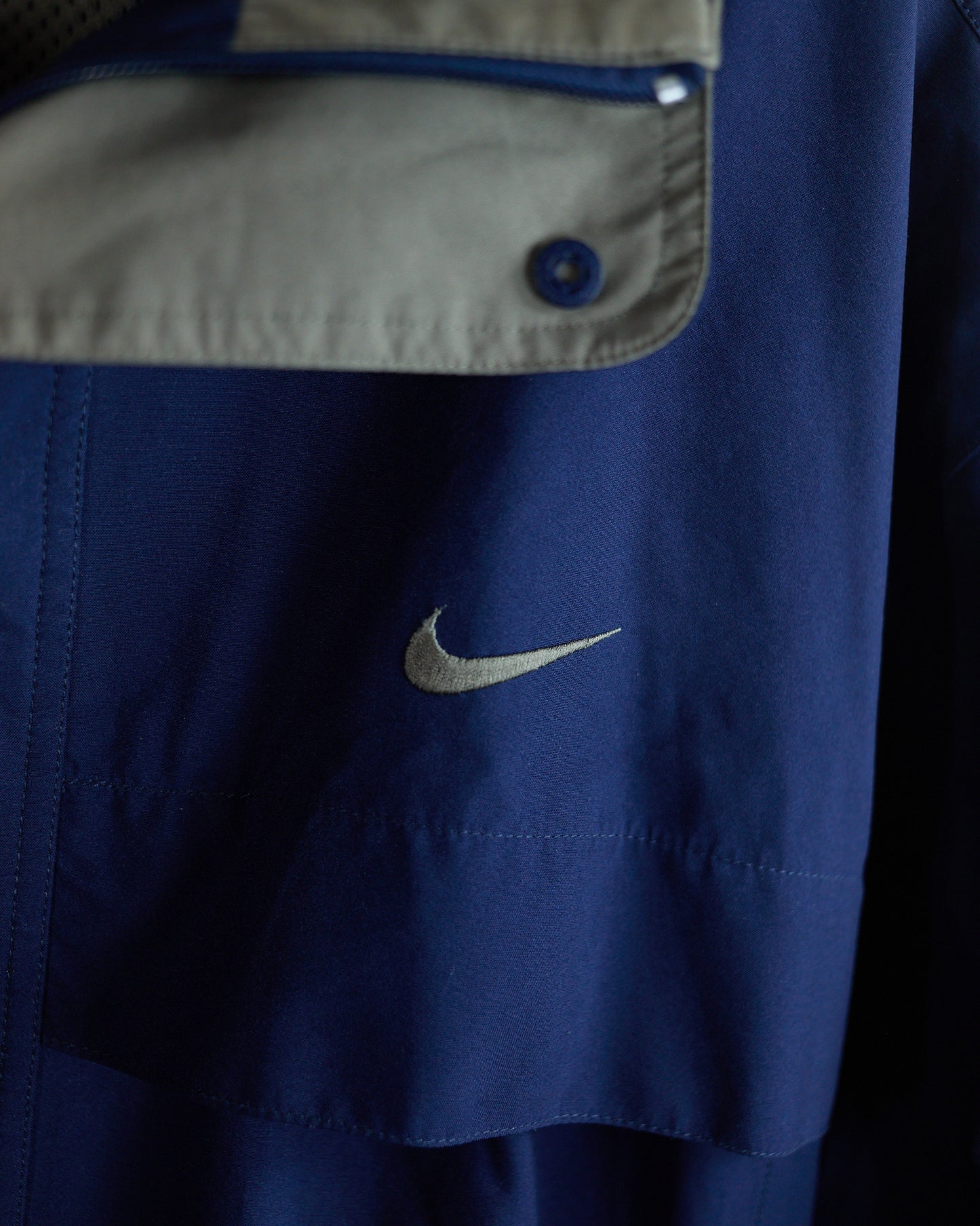 90s Nike Golf Blue Full Zip Windbreaker (XL)