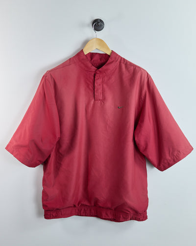 90s Nike Golf Red Short Sleeve Windbreaker (L)