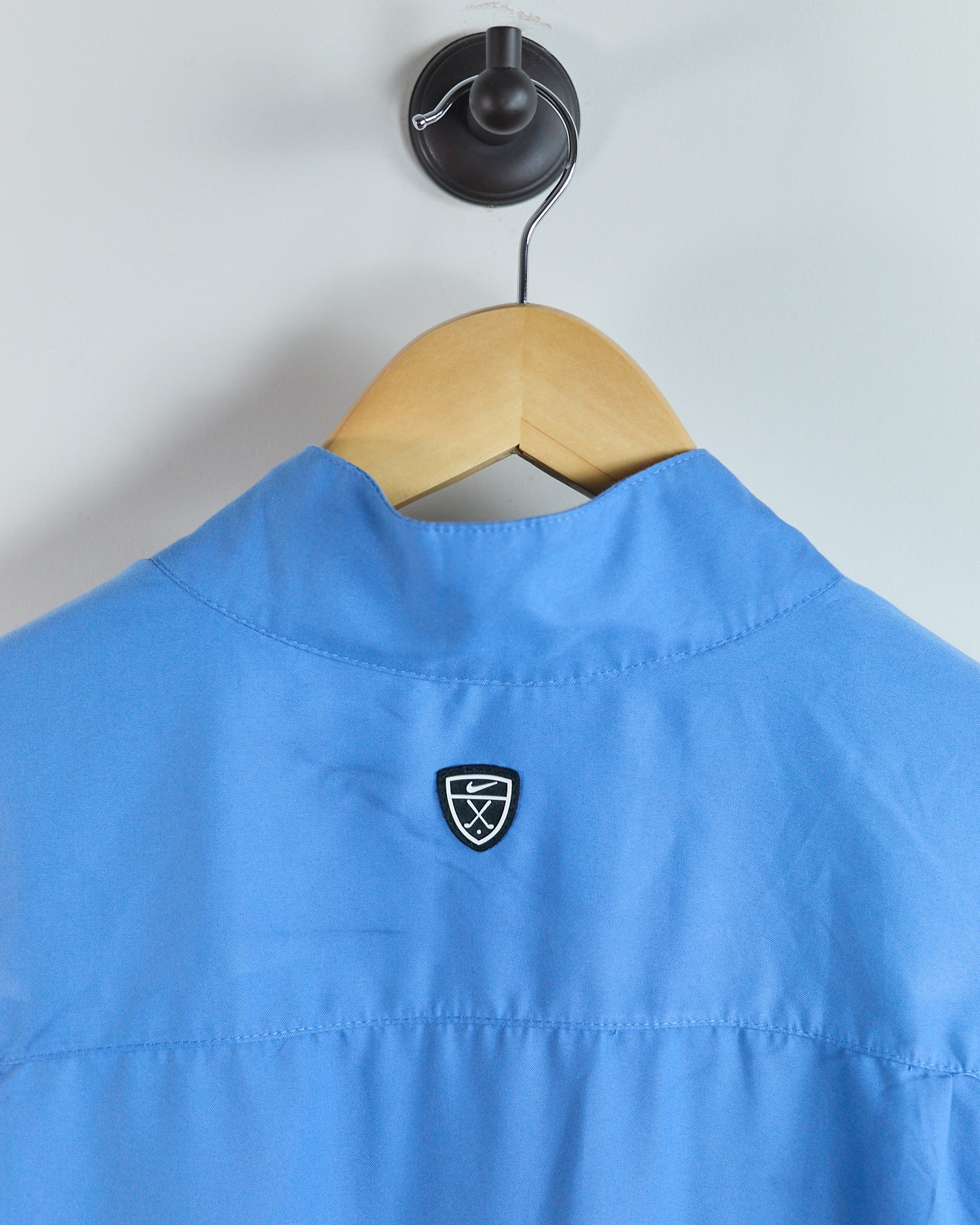90s Nike Golf Blue Short Sleeve Windbreaker (L)