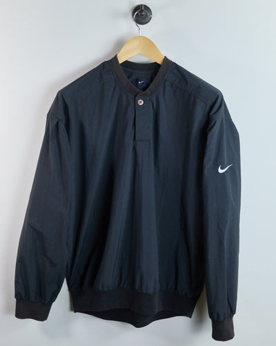 90s Nike Golf Black Windbreaker (M)