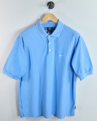 90s Nike Golf Blue Polo (L)