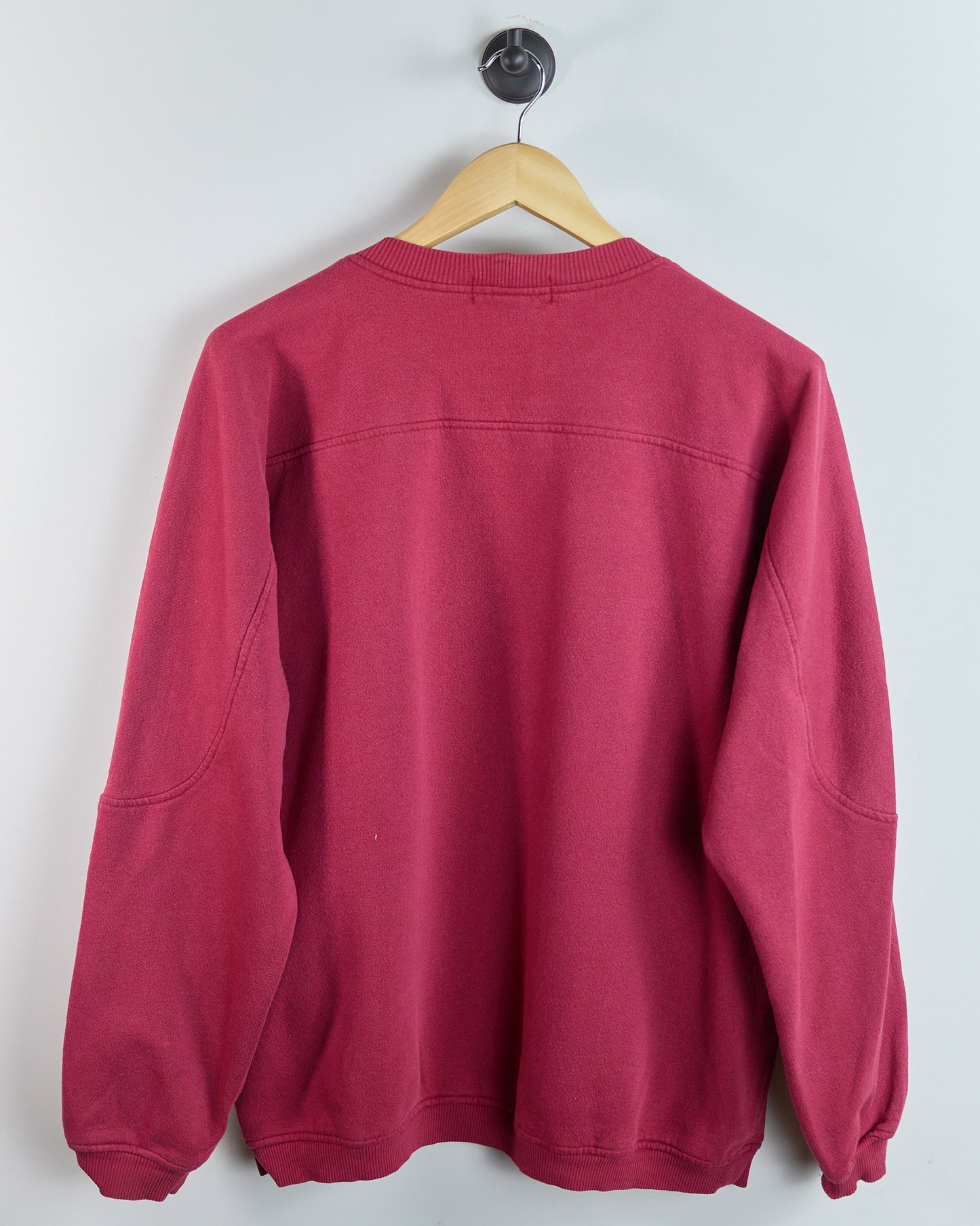 90s Ashworth Red Crew Neck Jumper (M)