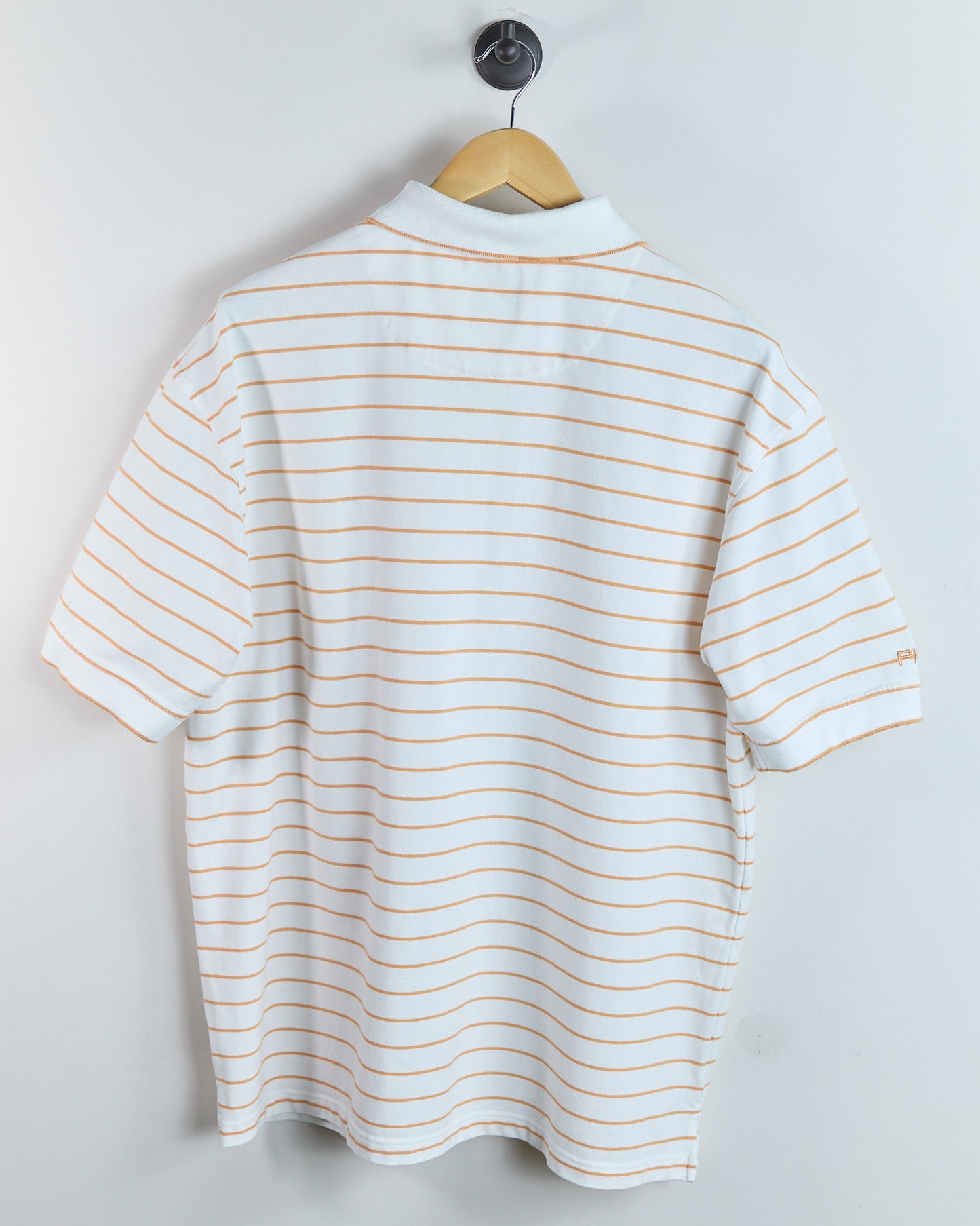 90s Ping White/Orange Polo (XL)