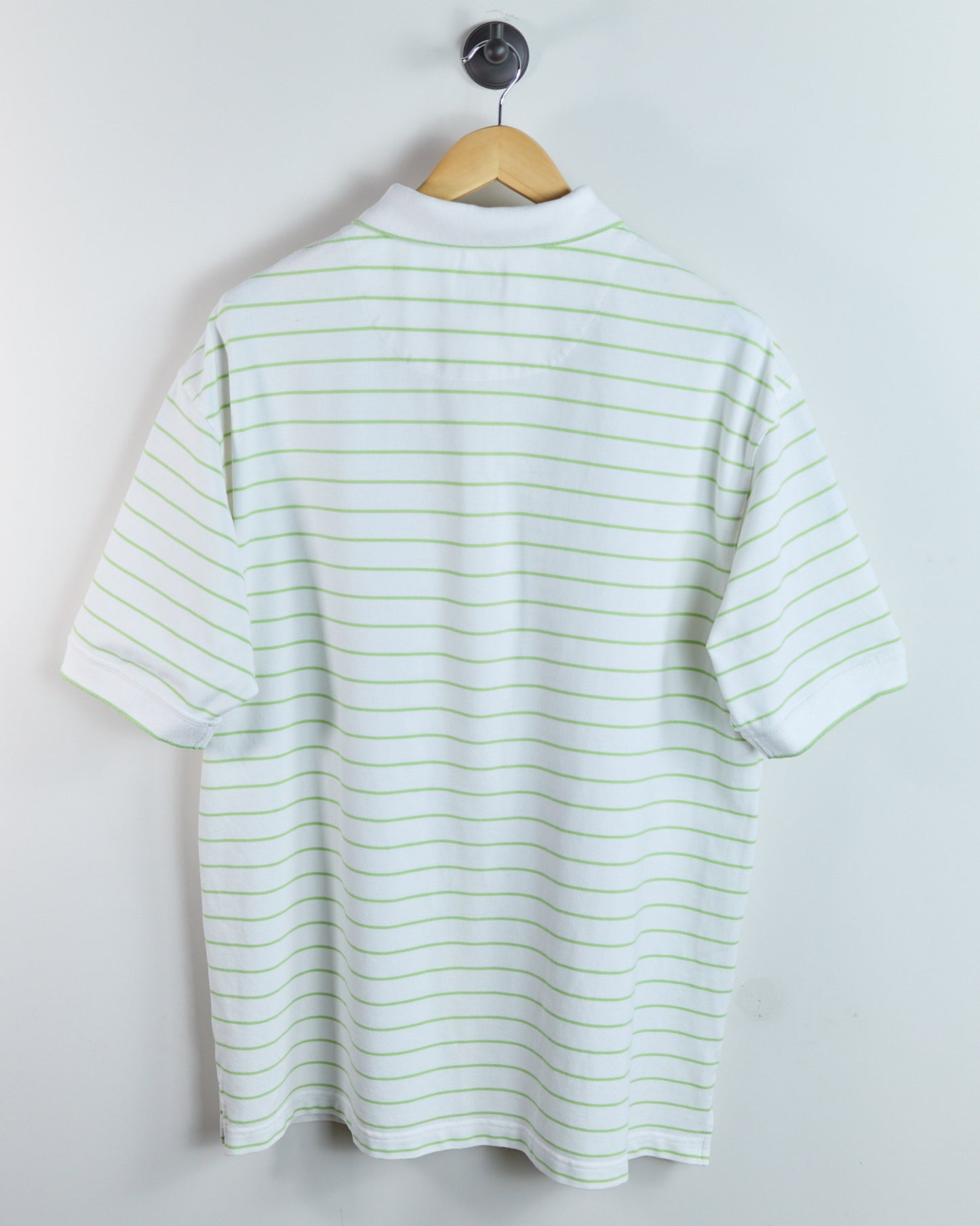 90s Ping White/Green Polo (XL)