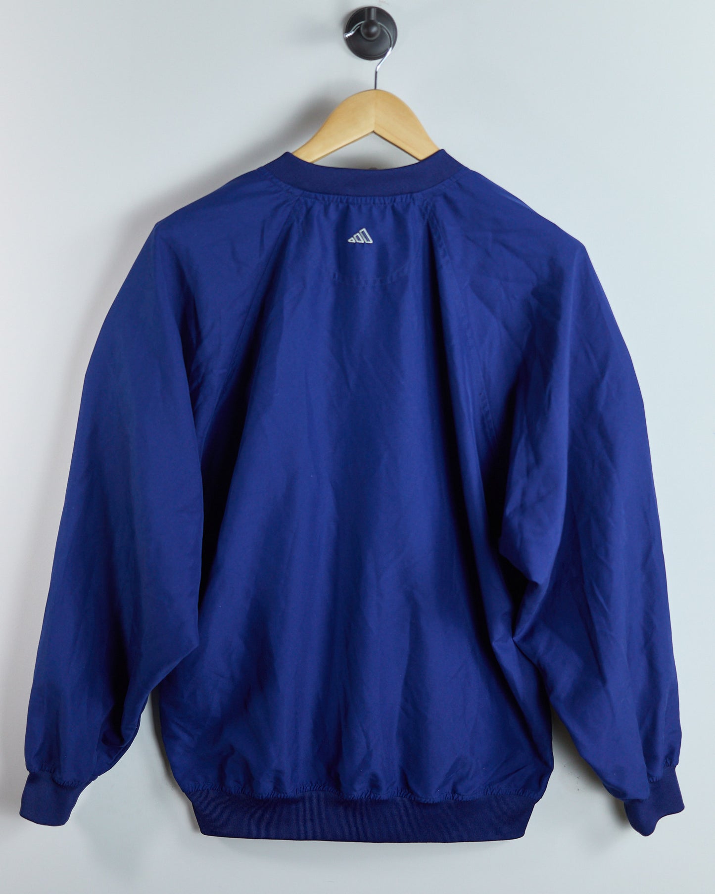 90s Adidas Golf Blue V Neck Windbreaker (M)