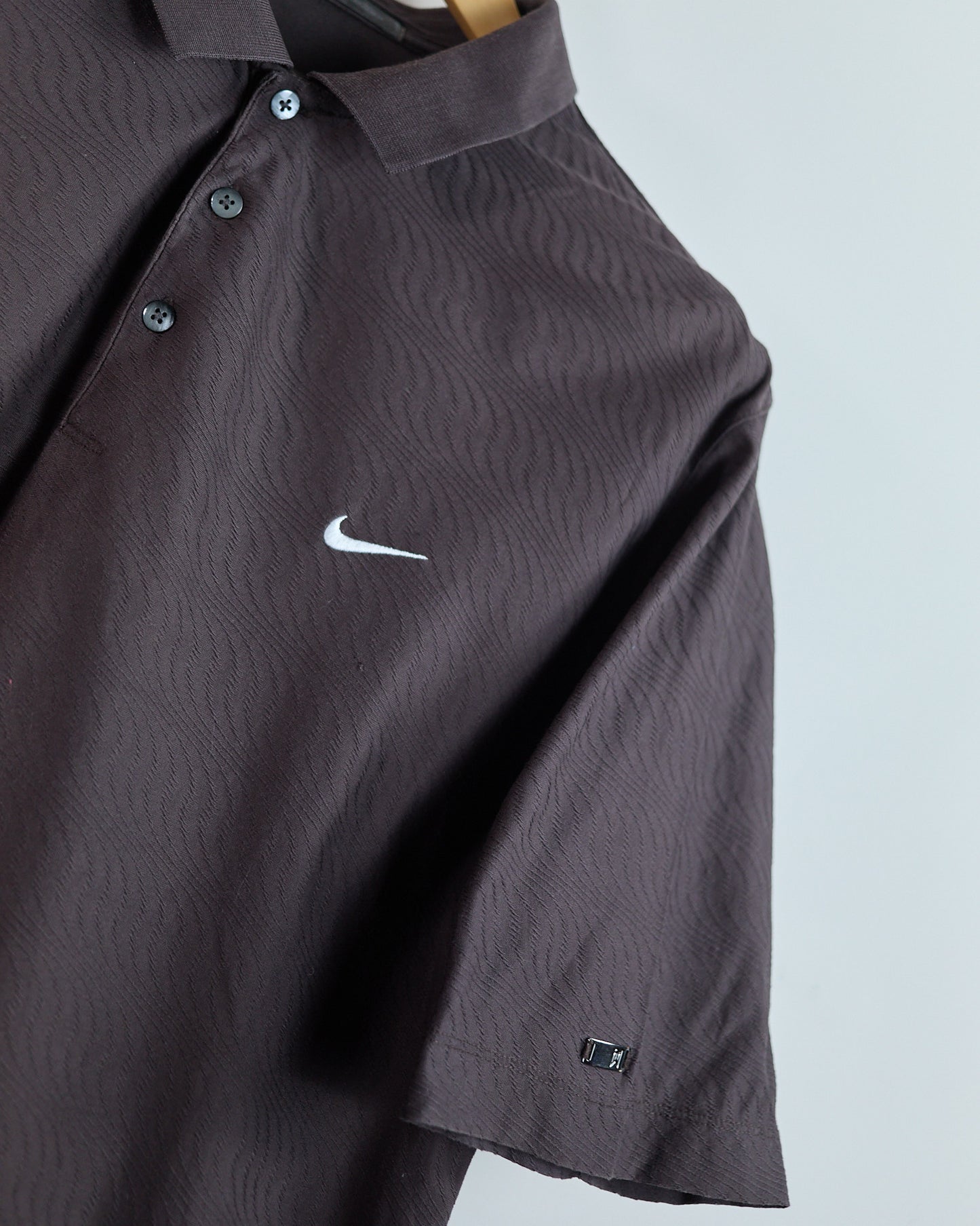 90s Nike Golf Tiger Woods Brown Polo (L)