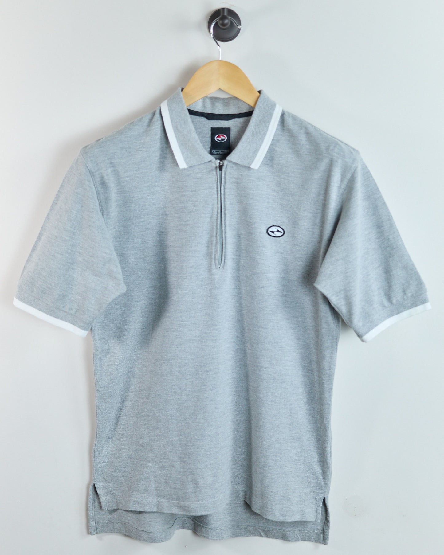 90s to early 00s Nike Golf Grey Quarter Zip Polo (S)