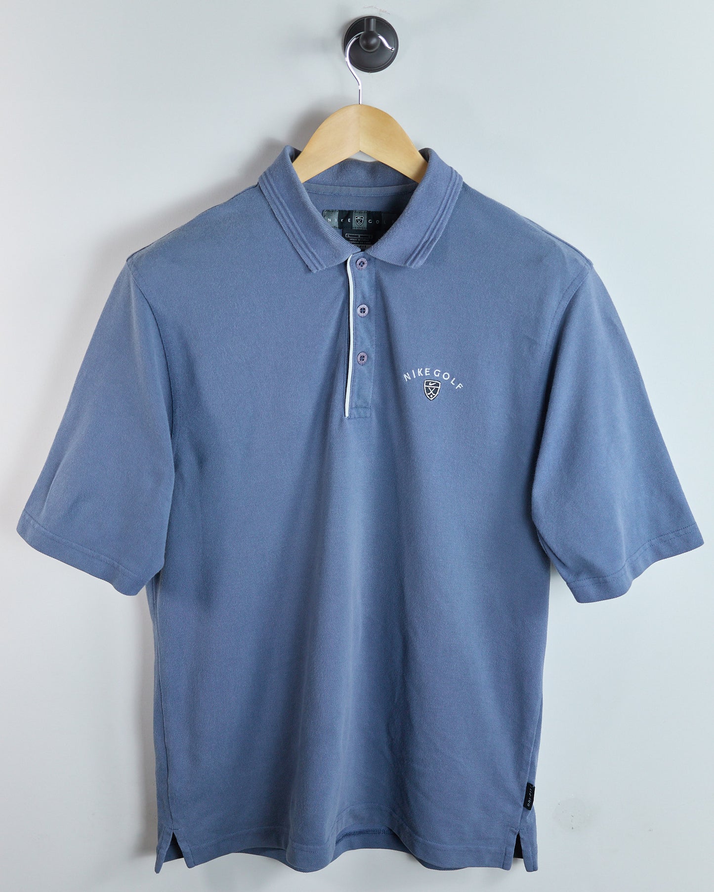 90s Nike Golf Blue Polo (L)