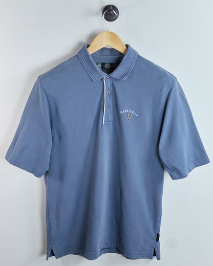 90s Nike Golf Blue Polo (L)