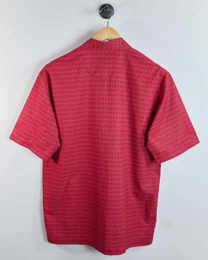 00s Nike Golf Tiger Woods Red/Pink Polo (M)