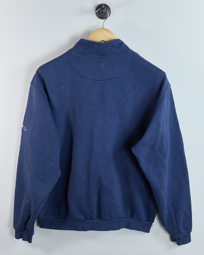 90s Nike Golf Shield Logo Quarter Zip Jumper (L, but M)