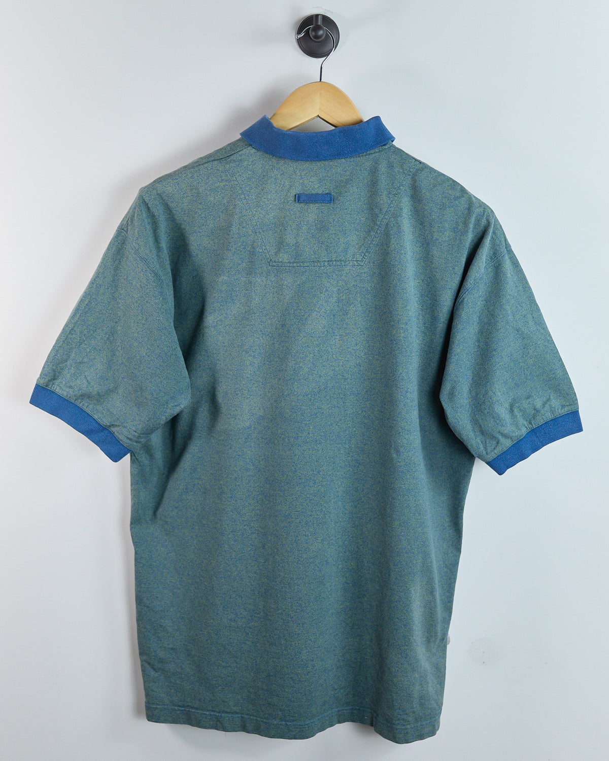 Early 90s Reebok Green/Blue Polo (M)