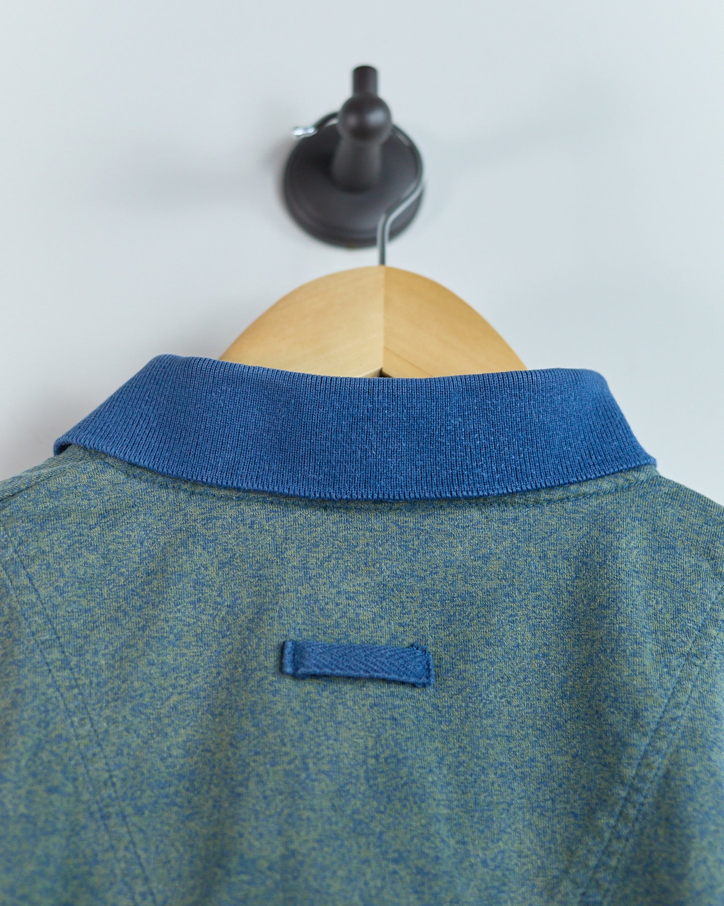Early 90s Reebok Green/Blue Polo (M)