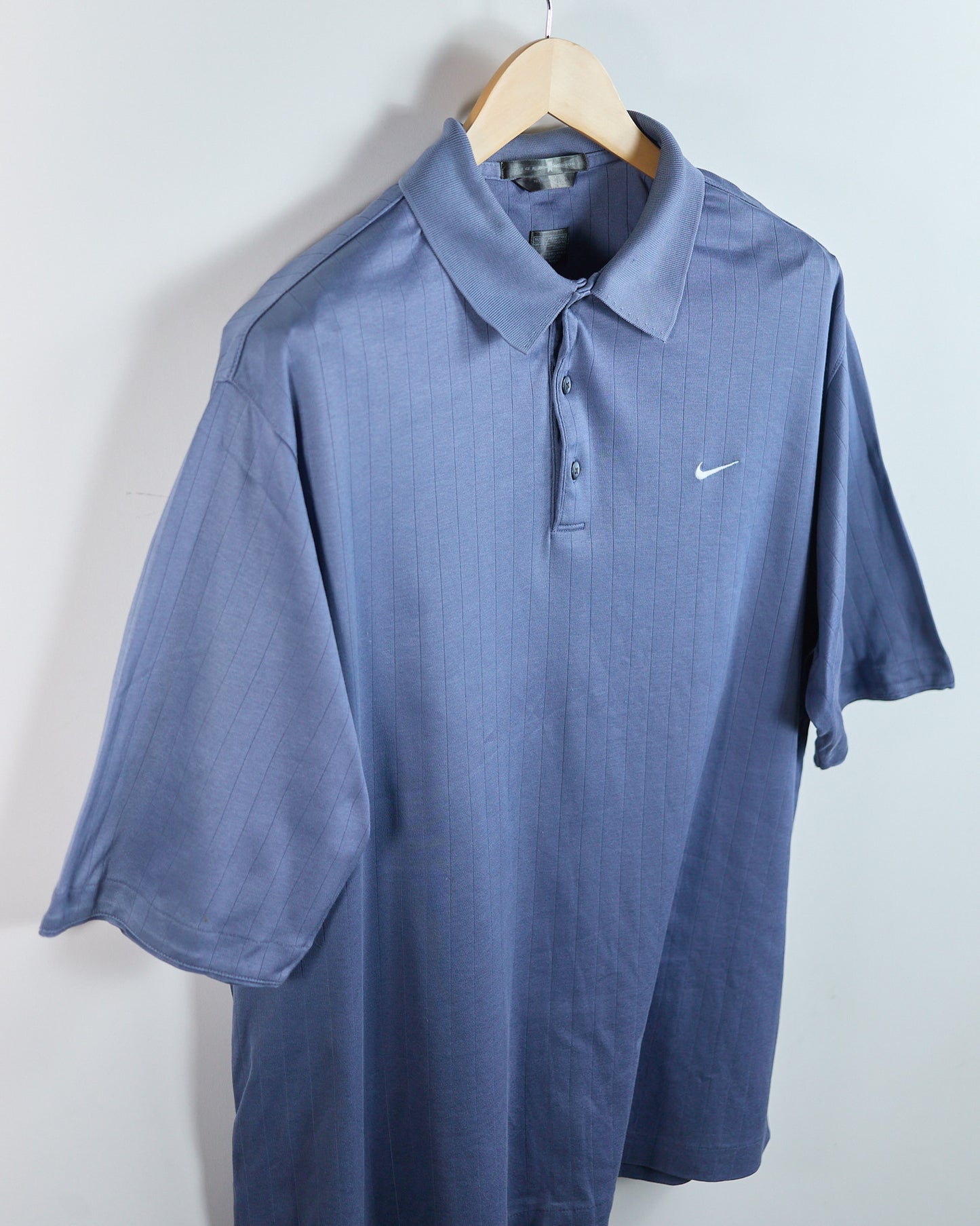 90s Nike Golf Tiger Woods Blue Polo (L)