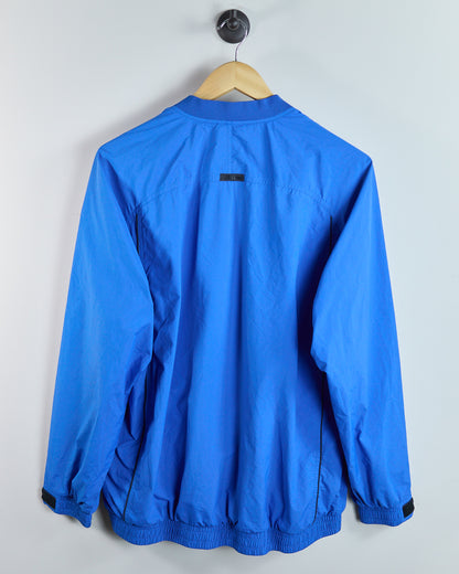 90s Mizuno Golf Blue V Neck Windbreaker (L)