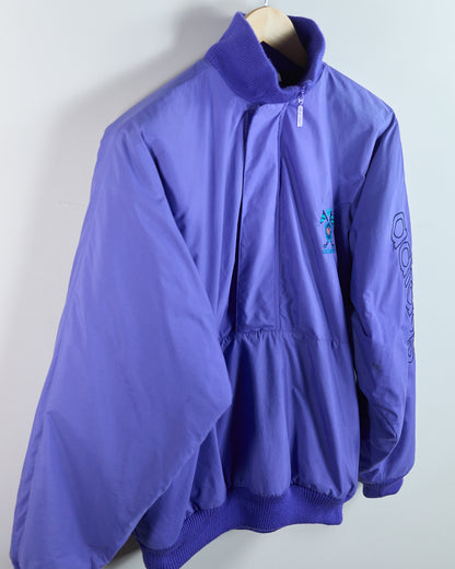 Mid 90s Adidas Golf Purple Half Zip Jacket (M)