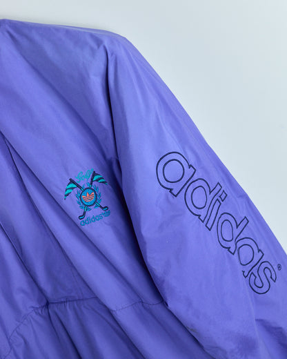 Mid 90s Adidas Golf Purple Half Zip Jacket (M)