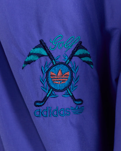 Mid 90s Adidas Golf Purple Half Zip Jacket (M)