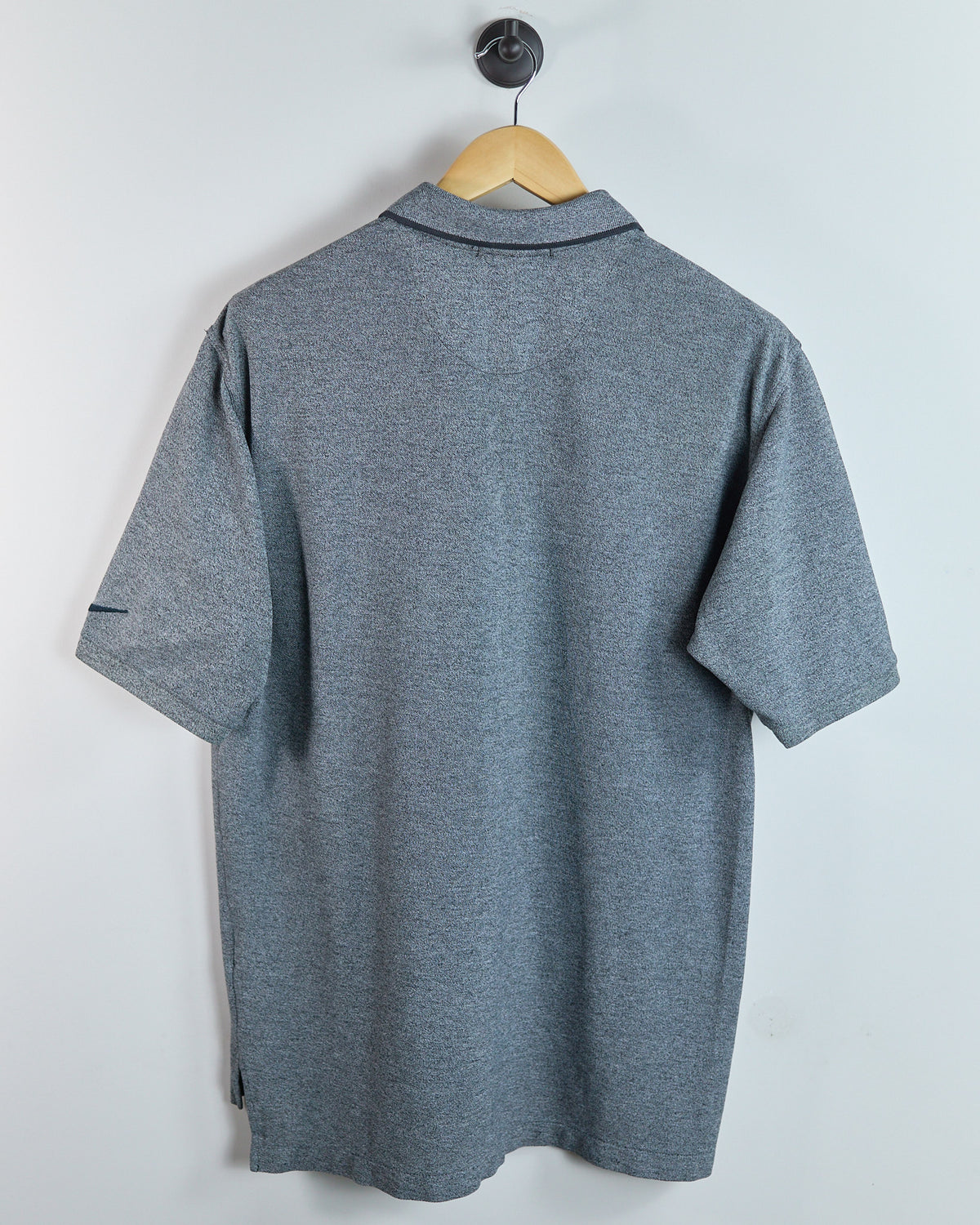 90s Nike Golf Swoosh Grey Polo (L)