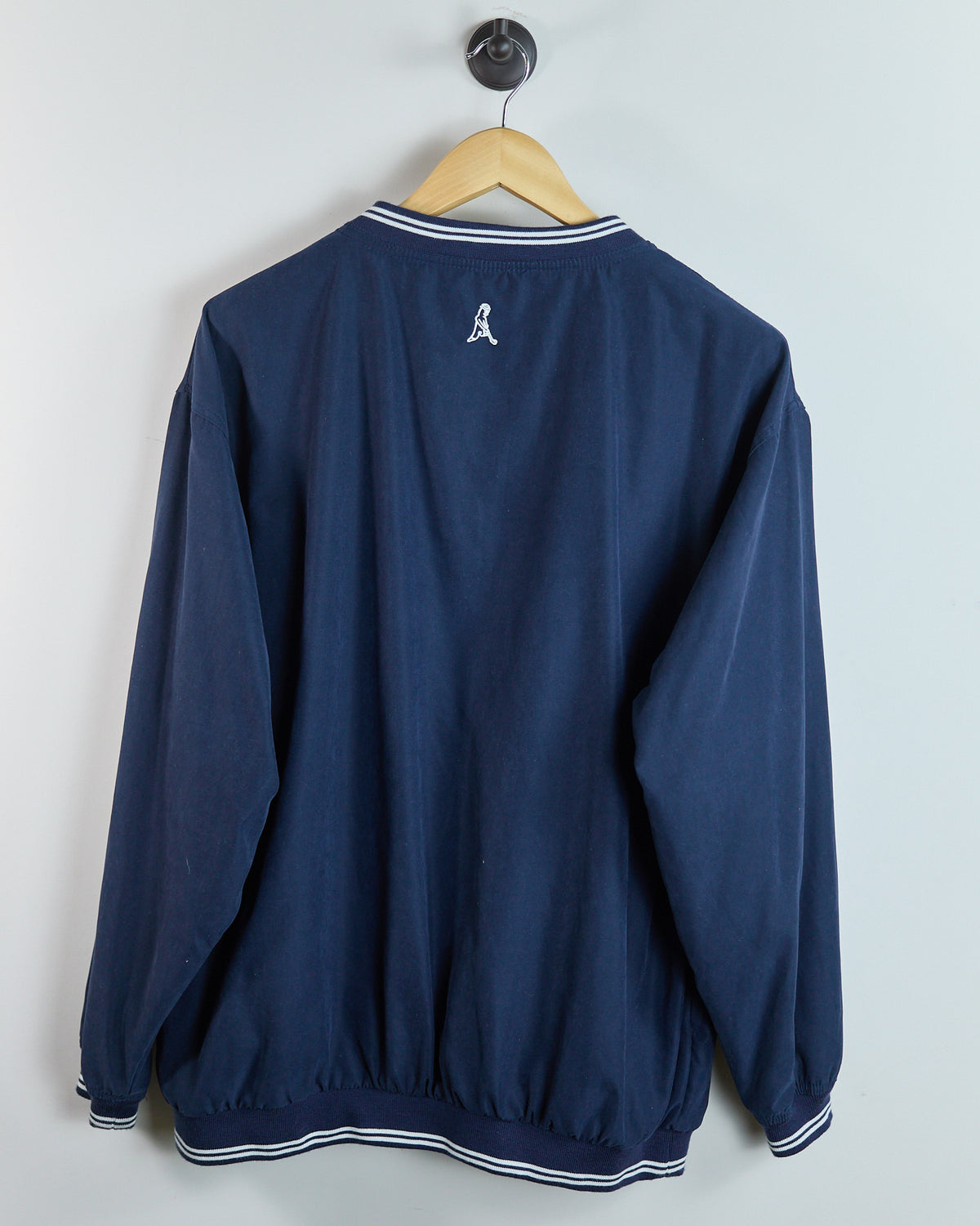 90s Ping Blue V Neck Windbreaker (L)