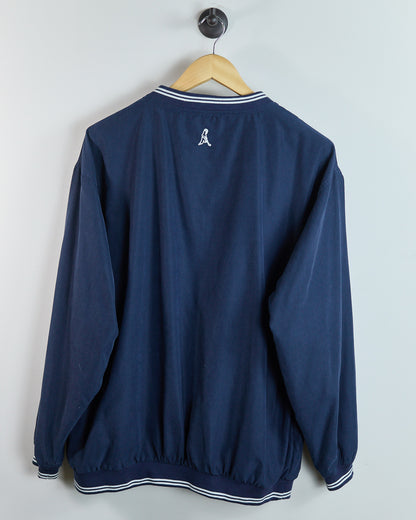 90s Ping Blue V Neck Windbreaker (L)